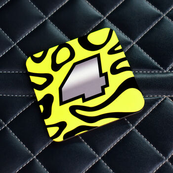 Norris 2025 Helmet Drinks Coaster, 3 of 3