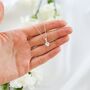 Bridesmaid Proposal Gift, Cubic Zirconia Necklace, thumbnail 5 of 8