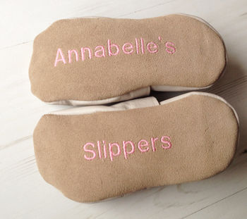 Leather Mouse Children's Slippers, 4 of 8