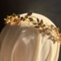 The Ita Headband Floral Delicate Hair Vine Bridal Hairpiece, thumbnail 8 of 10