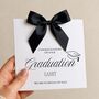 Graduation Bow Card, Handmade Bow Proposal Card, Congratulations Graduation Card, thumbnail 1 of 6