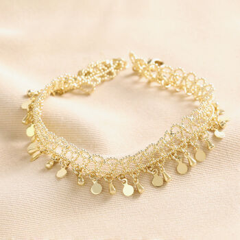 Vintage Effect Chain Anklet, 2 of 5