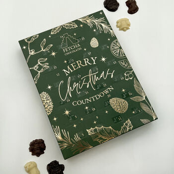 Braille Advent Calendar Solid Chocolate, 3 of 4