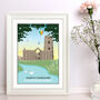 Fountains Abbey, Yorkshire Print, thumbnail 1 of 5