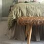 Wooden Hallway Bench With Wicker, thumbnail 7 of 10