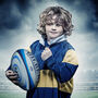 Personalised Gilbert Atom Match Quality Rugby Ball, thumbnail 4 of 4