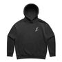 Women's Hoy Wave Wranglers Hoodie Dusty Black, thumbnail 2 of 3