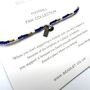Birmingham City Football Club Fan Bead Bracelet With Charms, thumbnail 2 of 5