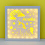 Personalised Unicorn Night Light Box Light, thumbnail 7 of 12