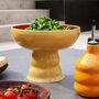 Colourblock Pedestal Bowl, thumbnail 3 of 8