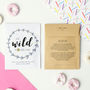 10 'Live Wild' Seed Packet Birthday Party Favours, thumbnail 3 of 6