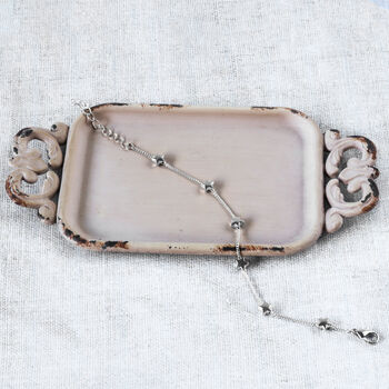 Gift For Best Friend With Silver Plated Or Gold Plated Star Bracelet And Card, 7 of 12