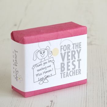 Personalised Best Teacher Soap, 7 of 9