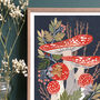 A4 Fly Agaric Giclée Art Print, thumbnail 2 of 5