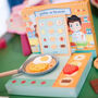 Wooden Pretend Play Toy Pancake Restaurant, thumbnail 1 of 5