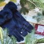 The Classic Christmas Gloves And Silver Necklace Gift Box, thumbnail 1 of 12