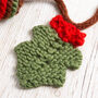 Christmas Pudding Knitting Kit, thumbnail 7 of 12