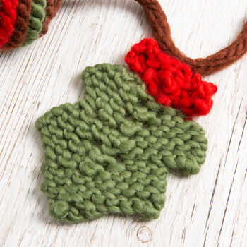 Christmas Pudding Knitting Kit, 7 of 12