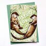 I Otterly Love You – Cute Valentine's Love Card, thumbnail 1 of 5