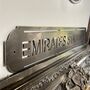 Emirates Stadium Metal Football Street Sign – Designed And Made In Britain, thumbnail 6 of 9