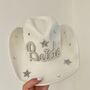 Bride To Be Pearl And Diamante Star Detail Cowboy Hat, thumbnail 2 of 3