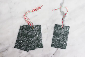 Luxury Fable Forest Christmas Wrapping Paper, 4 of 4