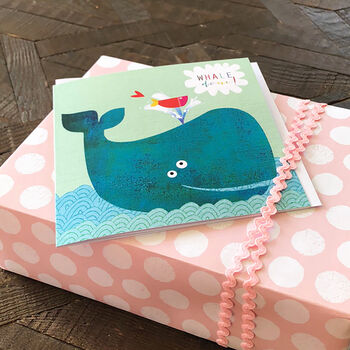 Whale Done Greetings Card, 5 of 5