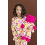 Barbara Pyjama Set With Matching Teddy Bear Set, thumbnail 1 of 4
