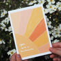 You Are A Sunbeam Friendship Card, thumbnail 1 of 4