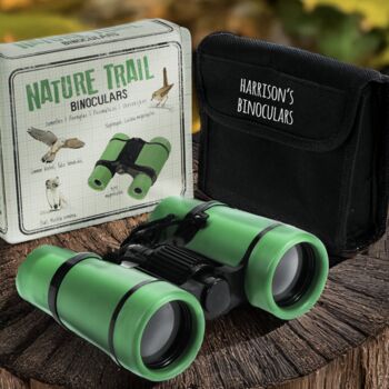 Personalised Children's Binoculars With Pouch, 2 of 5