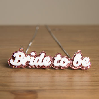 'Bride' Hen Party Headband, Necklace And Prop Gift Set, 4 of 5