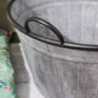 Oval Planter Tub With Handles, thumbnail 4 of 5