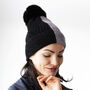 Two Tone Chenille Knit Hat, thumbnail 3 of 4