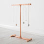 Copper Jewellery Stand For Necklaces And Bracelets, thumbnail 1 of 3