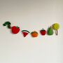 Handmade Hungry Caterpillar Garland For Child's Room, thumbnail 1 of 7