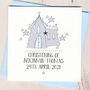 Personalised Sparkling Christening Card, thumbnail 1 of 2