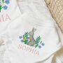 Personalised Floral Bunny Baby Outfit, thumbnail 4 of 5