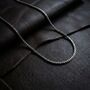 Box Chain Silver Necklace, thumbnail 7 of 8