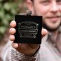 Personalised Vintage Hipflask Mens Birthday Gifts, thumbnail 6 of 12