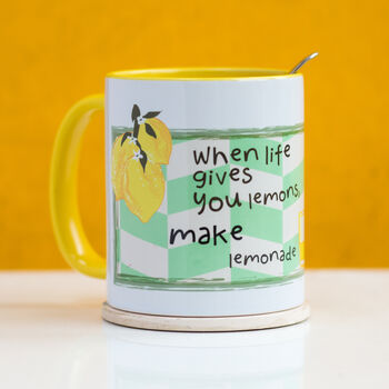 When Life Gives You Lemons Tea Or Coffee Mug, 2 of 6