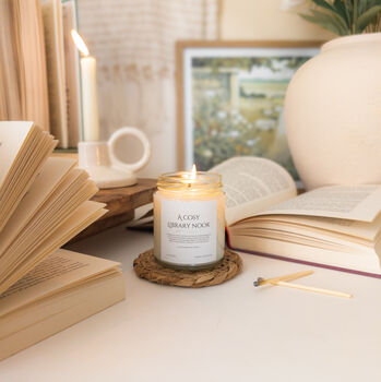 Cosy Library Nook Wax Melt/Candle, 3 of 4