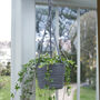 Recycled Grey Hanging Plant Pot, thumbnail 2 of 2