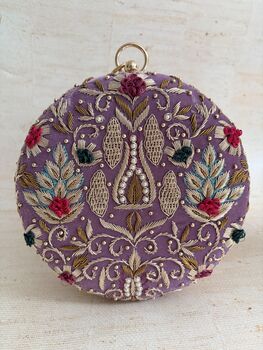 Purple Colourful Bangle Clutch, 3 of 12
