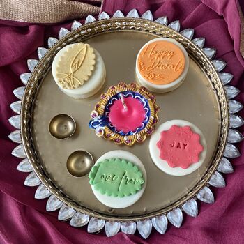 Personalised Diwali Chocolate Coated Oreo Gift, 5 of 12