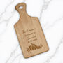 Personalised Witchy Pumpkin Paddle Chopping Board, thumbnail 1 of 4