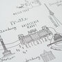 Berlin Illustrated Map Print, thumbnail 5 of 10