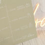 Manhattan Wedding Order Of The Day Timeline, thumbnail 3 of 4