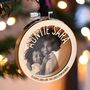 Personalised Auntie Wooden Christmas Decoration, thumbnail 1 of 4
