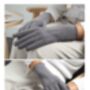 Warm Gloves Faux Suede, thumbnail 4 of 6
