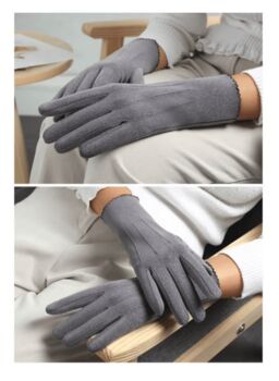 Warm Gloves Faux Suede, 4 of 6